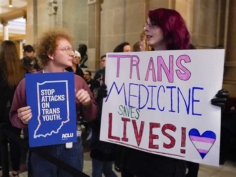 Indiana governor signs ban on gender-affirming health care